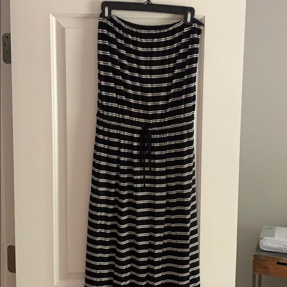 J. Crew strapless maxi dress